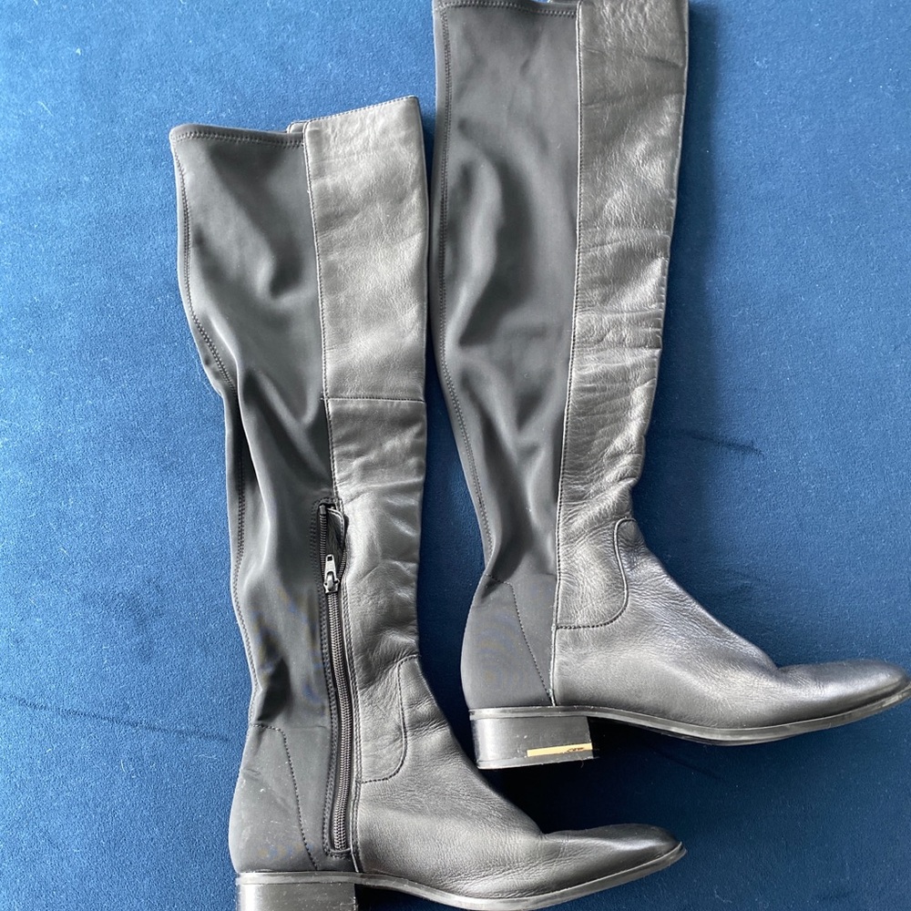 Patent leather boots!